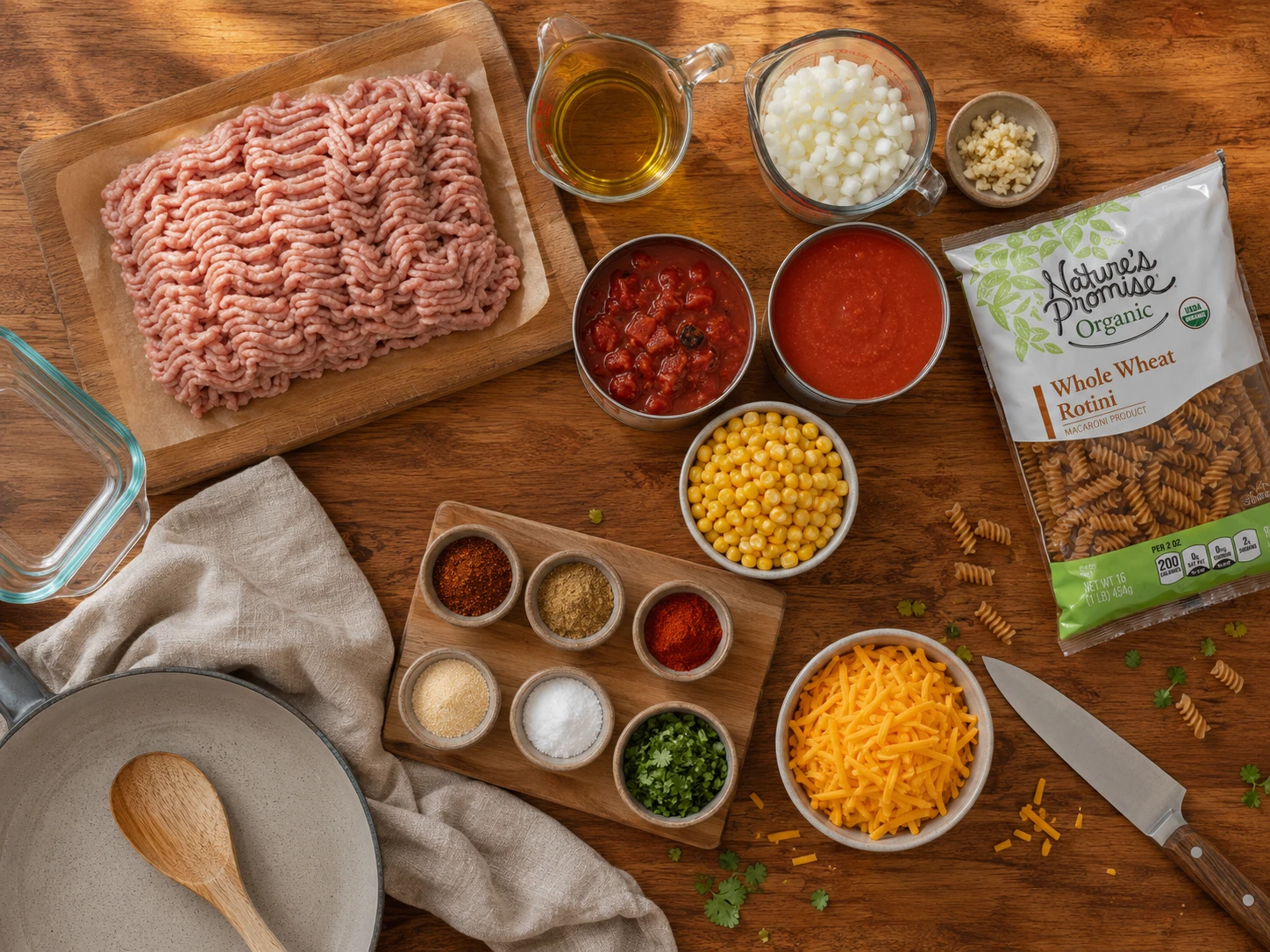 Taco Turkey Pasta Meal Prep extra view