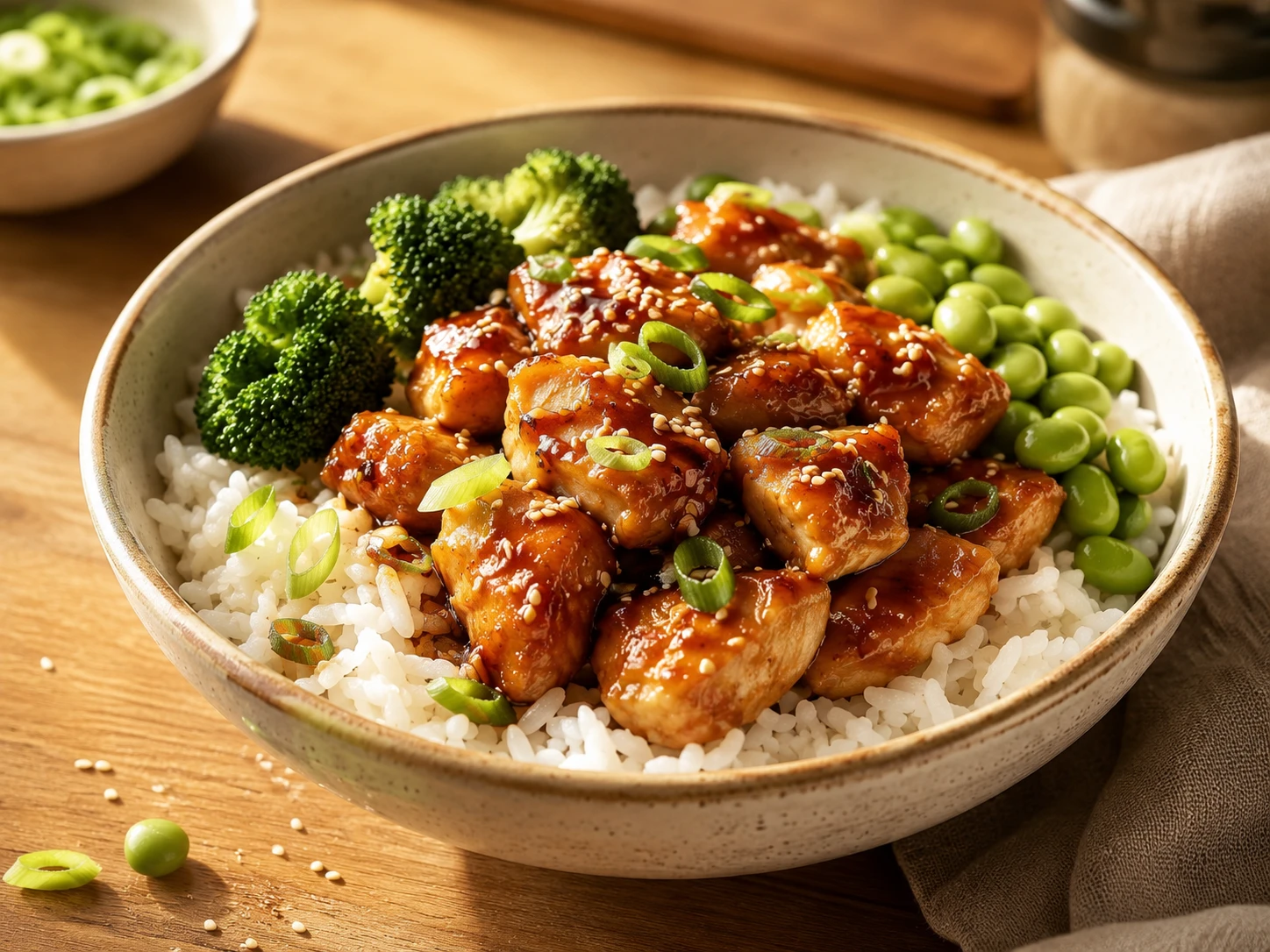 Teriyaki Chicken Rice Bowl