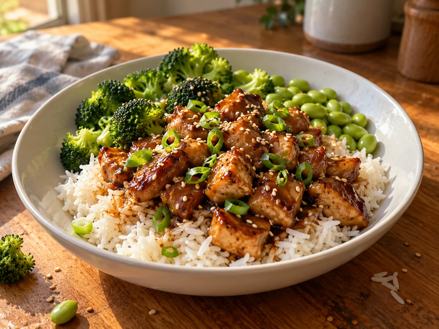 Teriyaki Chicken Rice Bowl