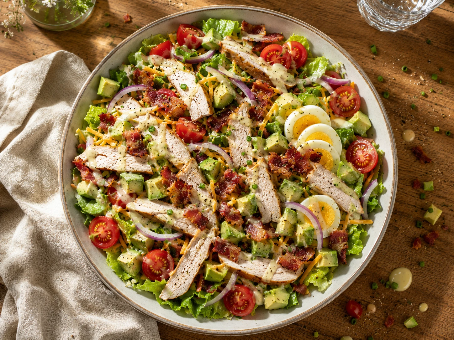 Turkey BLT Avocado Salad
