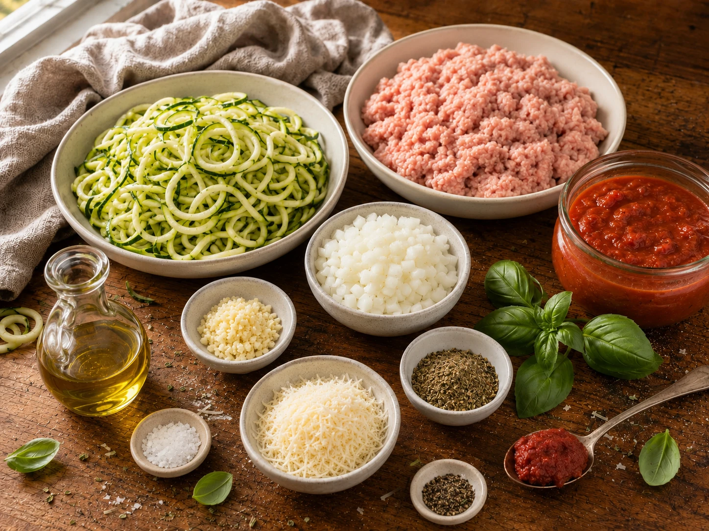 Turkey Bolognese Zucchini Pasta extra view
