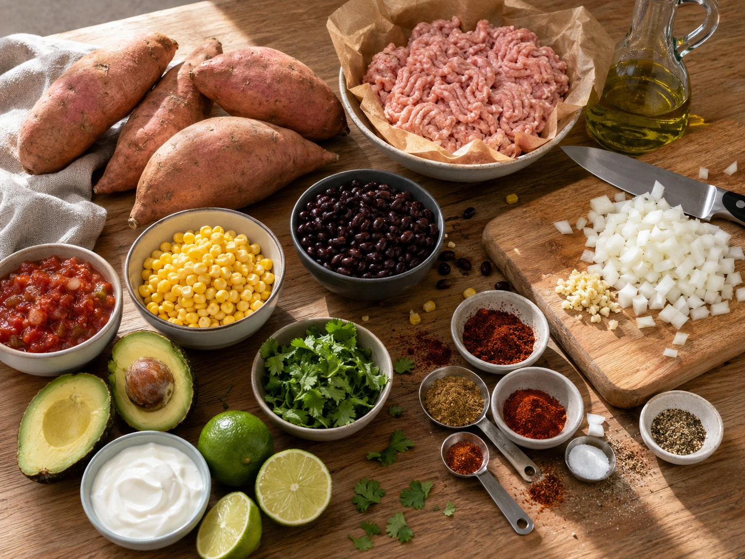 Turkey Taco Stuffed Sweet Potatoes extra view