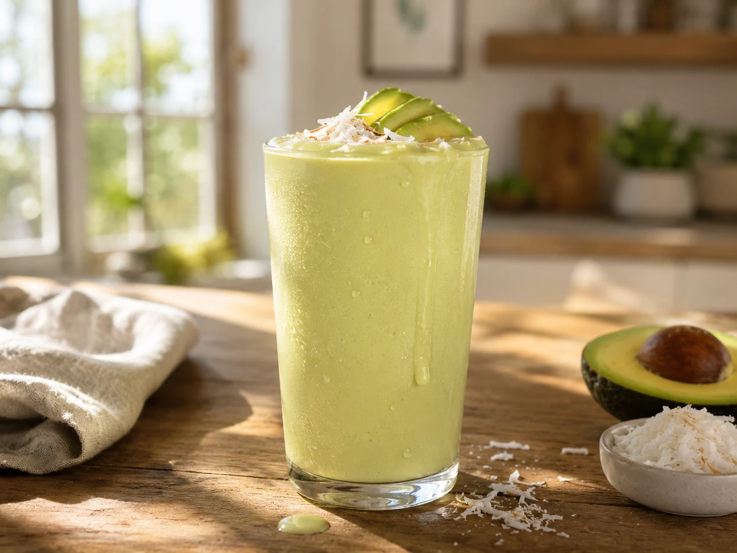 Avocado Coconut Keto Smoothie