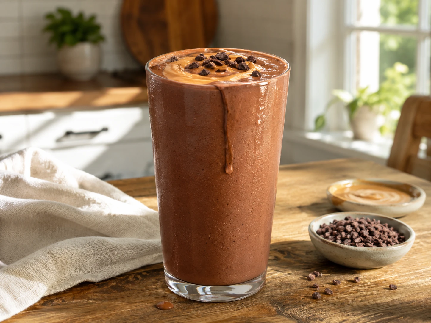 Chocolate Almond Keto Smoothie
