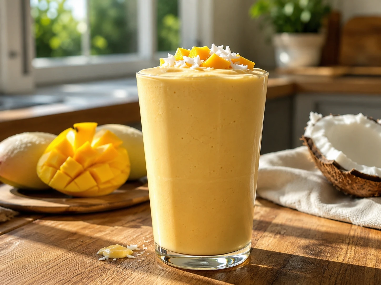 Coconut Mango Cream