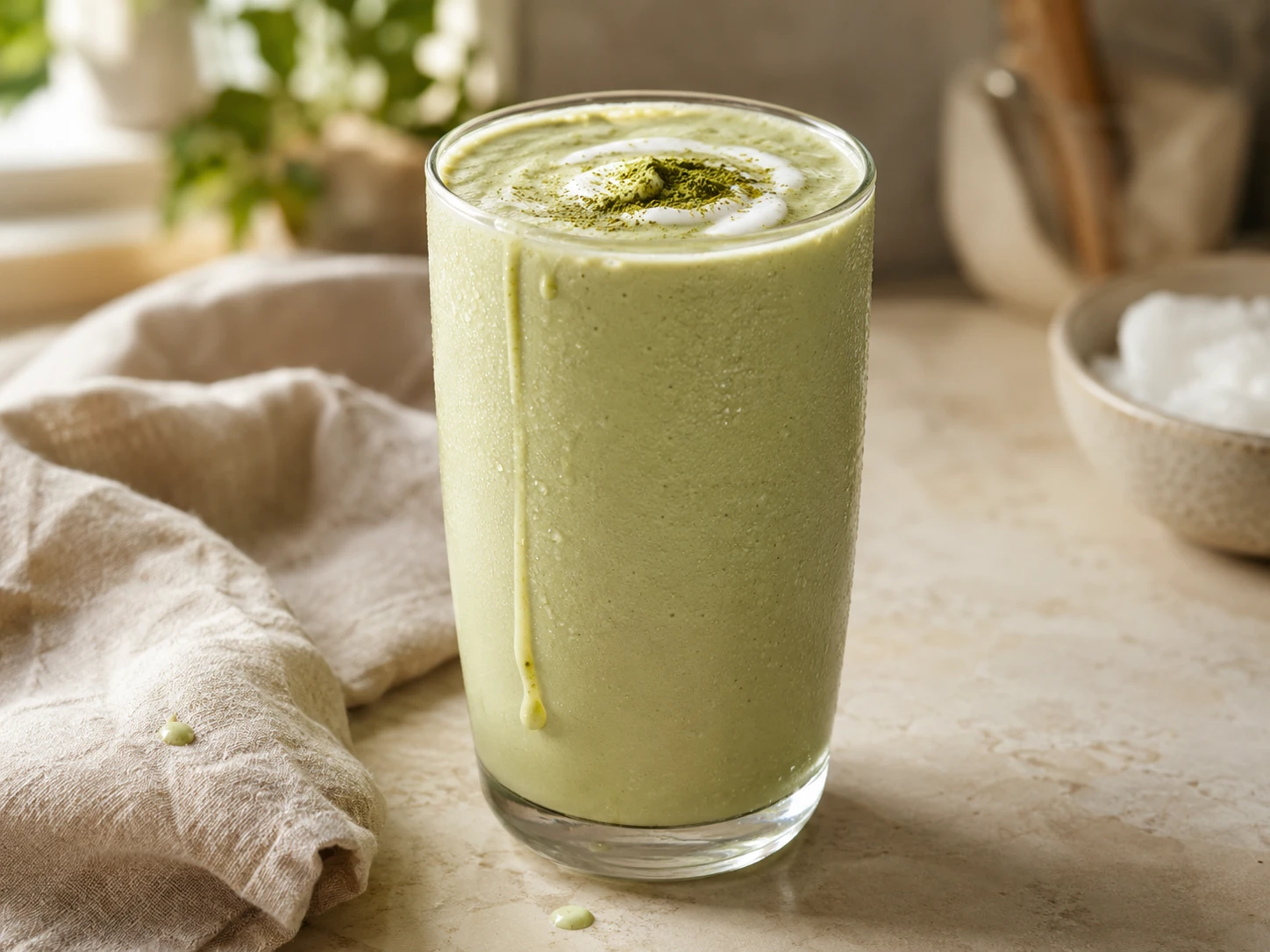 Matcha Coconut Keto Smoothie