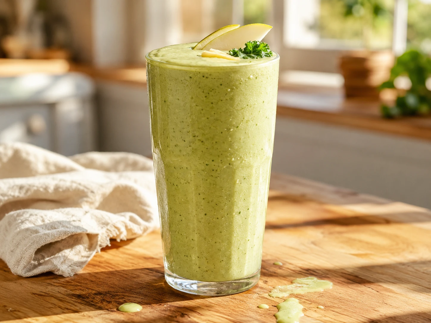 Pear Ginger Greens